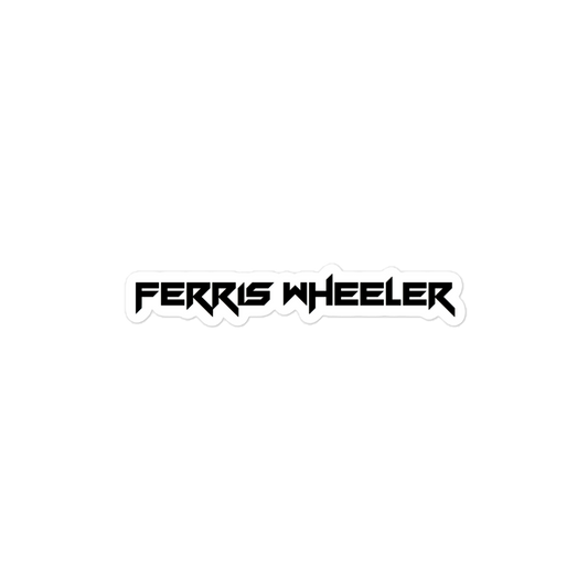 Bubble-free Ferris Wheeler Sticker